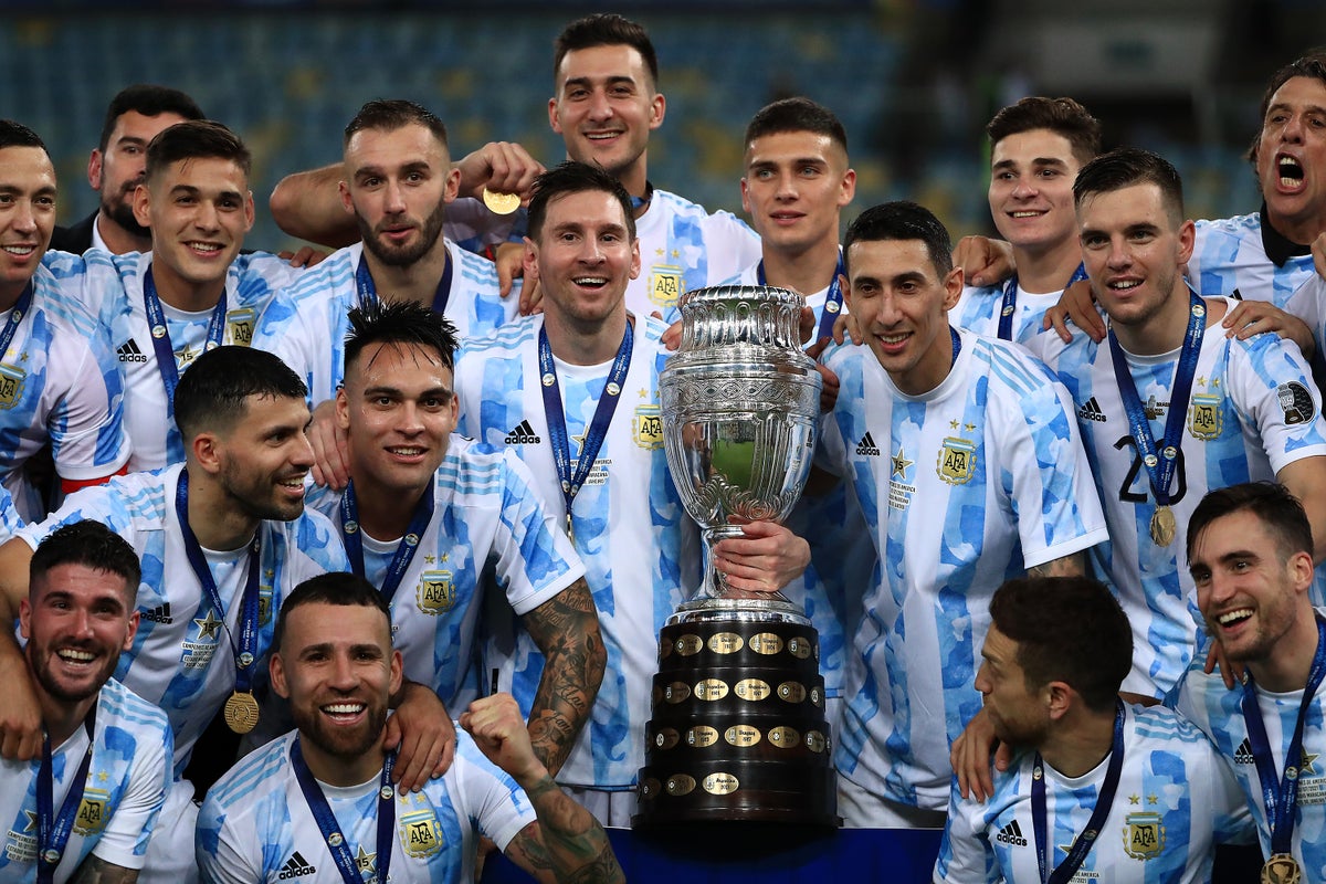 Niềm vui sướng hiện rõ khi Argentina vô địch