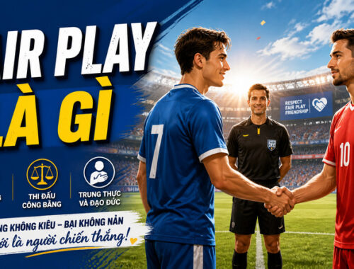 Fair play thể hiện tinh thần chơi đẹp, công bằng và tôn trọng luật lệ trong mọi cuộc thi. 