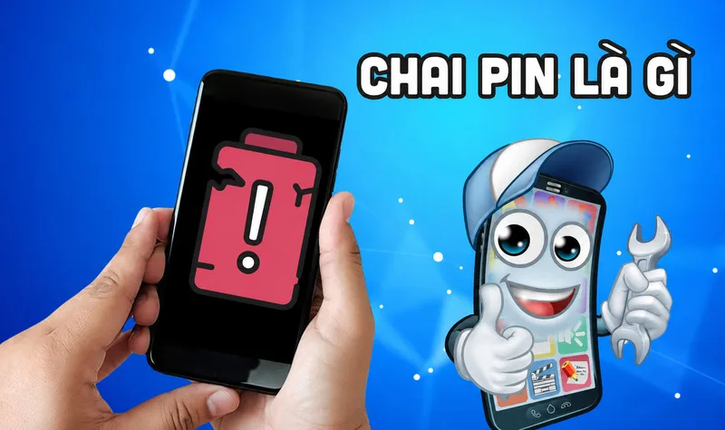 Chai pin khiến dung lượng tối đa giảm, làm thiết bị nhanh hết pin hơn ban đầu